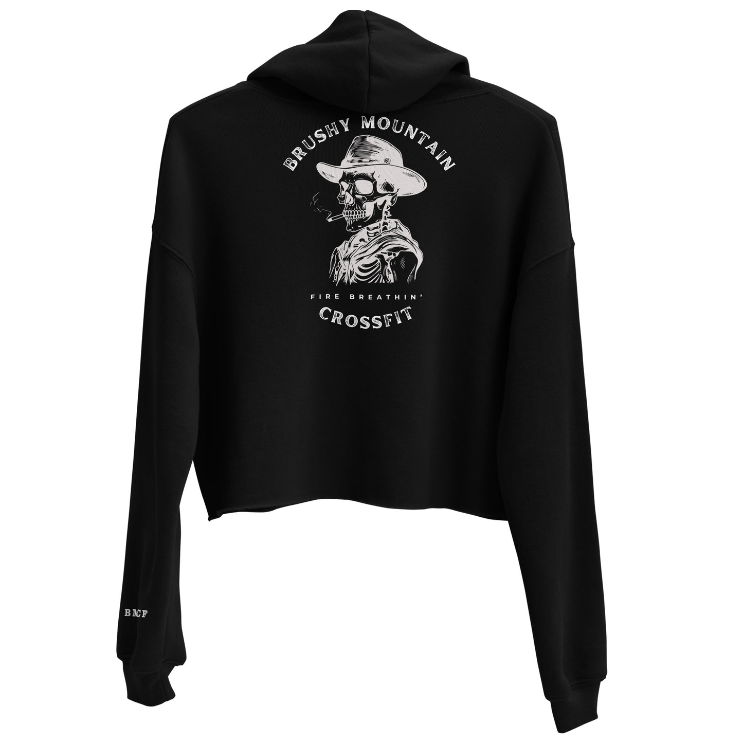 BMCF Fire Breathin' Crop Hoodie