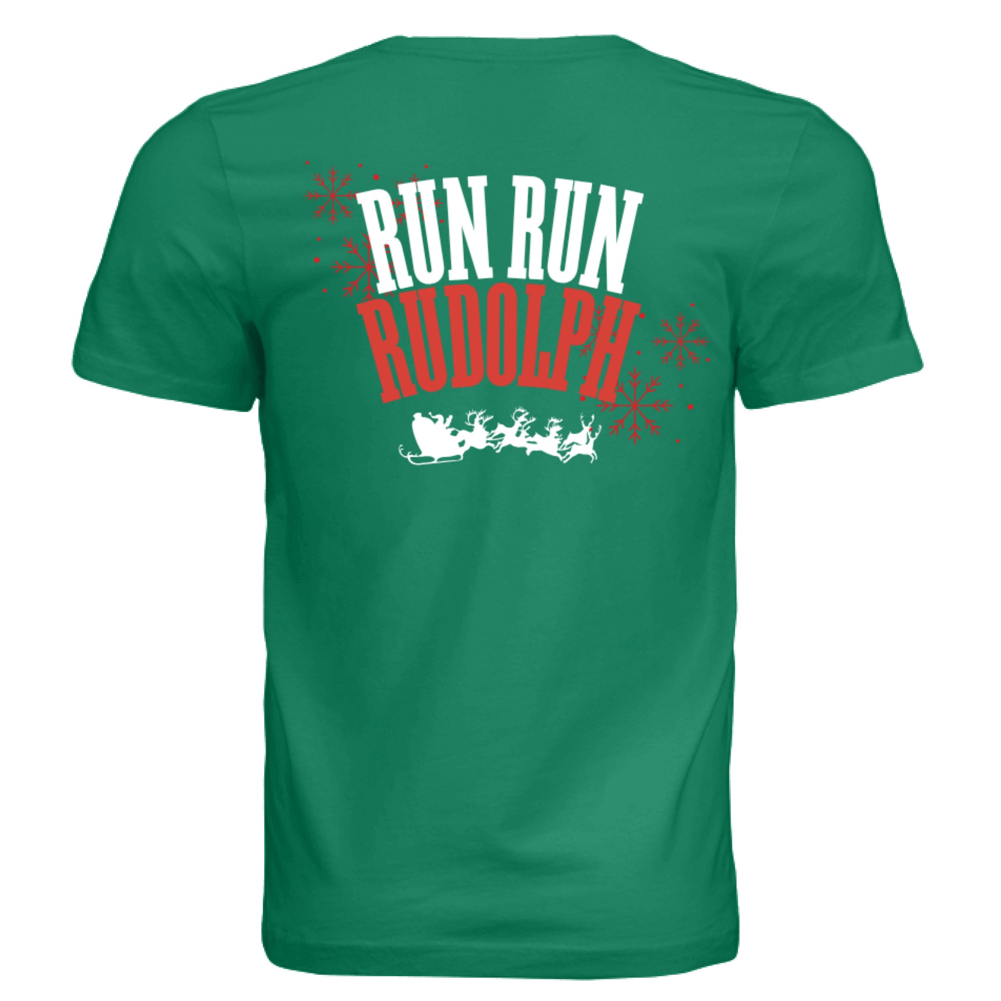 Solid Kelly Triblend - BACK